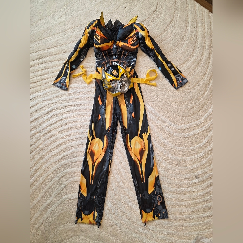 Kids Black and Yellow Costume